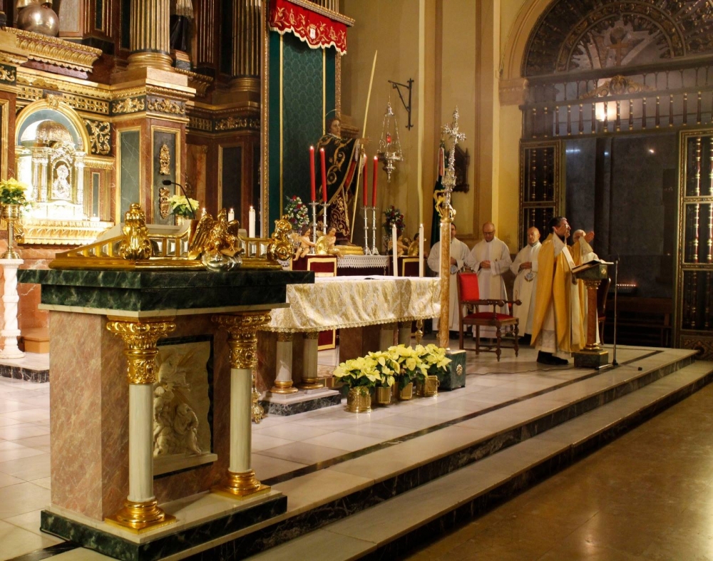 Cada 27 de diciembre, la Cofradía celebra su Solemne Función Religiosa en honor a San Juan Evangelista