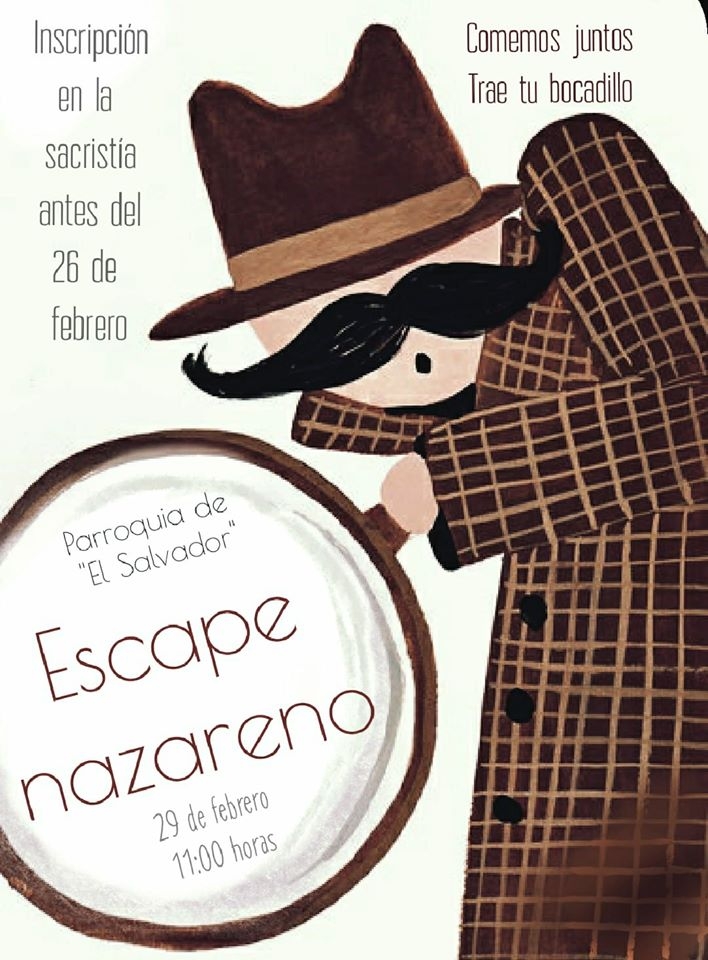 X TALLERES CULTURALES INFANTILES. ESCAPE NAZARENO EN LA PARROQUIA DE EL SALVADOR