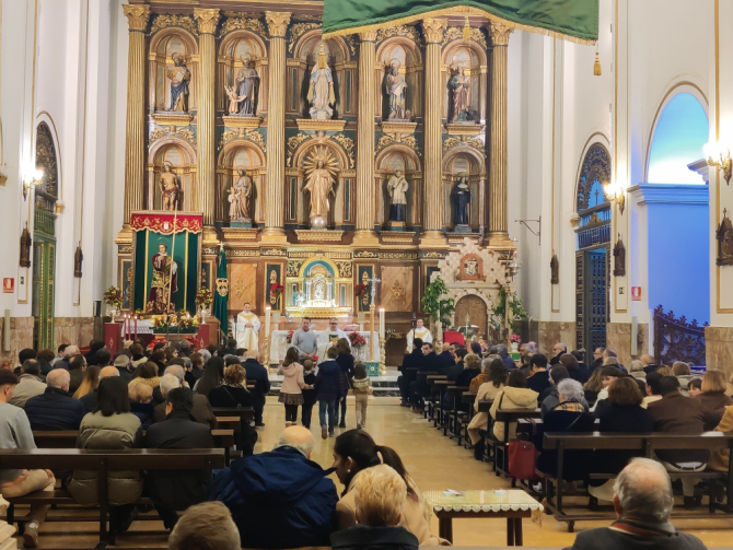 La V.H. y Cofrad�a de Nazarenos de San Juan Evangelista celebra su Solemne Funci�n Religiosa y Junta General Ordinaria en el d�a de la festividad de su titular