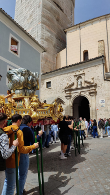 Puesta en andas 2024