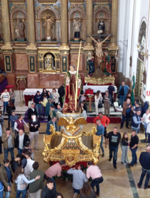 Puesta en andas 2024