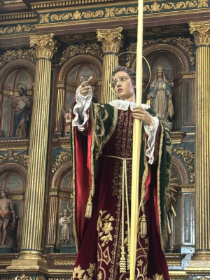 Puesta en andas 2024