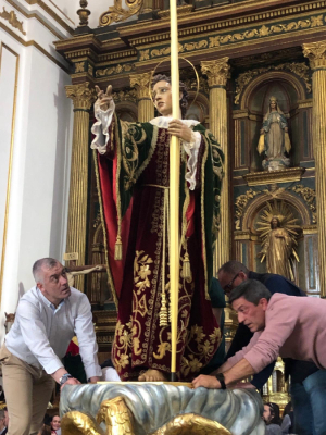 Puesta en andas 2024